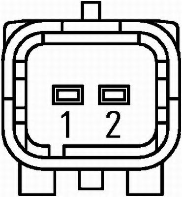 6PU 009 106-851 HELLA sensor abs delantero