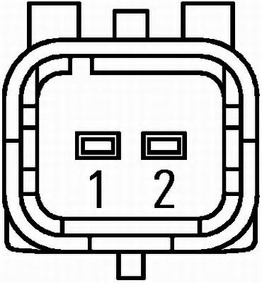 6PU009106361 HELLA sensor abs delantero