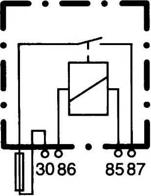 4RA003530007 HELLA relé, aire acondicionado