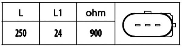 6PU009146581 HELLA sensor de posición del cigüeñal