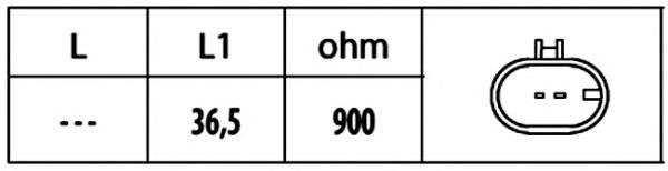 6PU 009 146-561 HELLA sensor de posición del cigüeñal