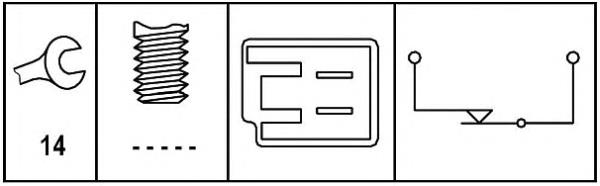 6DD008622571 HELLA interruptor luz de freno