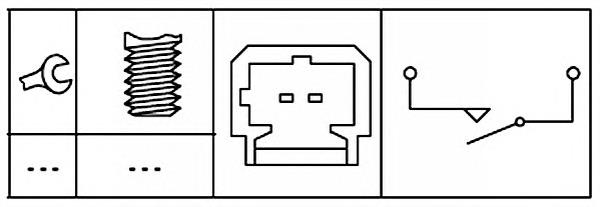 6DD179465181 HELLA interruptor de embrague