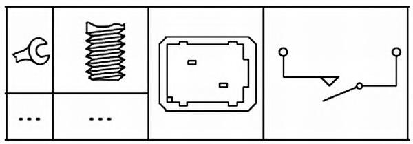 6DD179465081 HELLA interruptor luz de freno