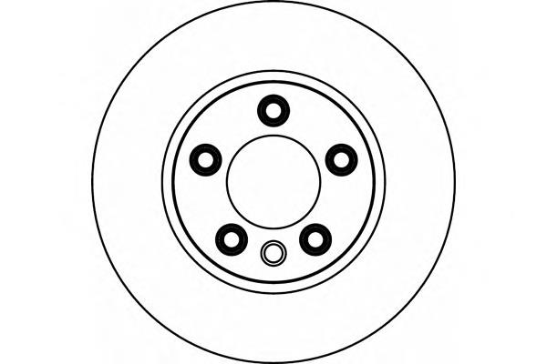 8DD355109721 HELLA freno de disco delantero