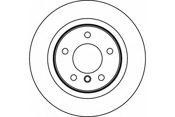 8DD 355 111-301 HELLA disco de freno trasero