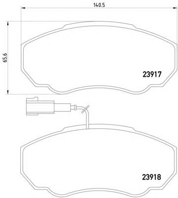 8DB 355 010-391 HELLA pastillas de freno delanteras