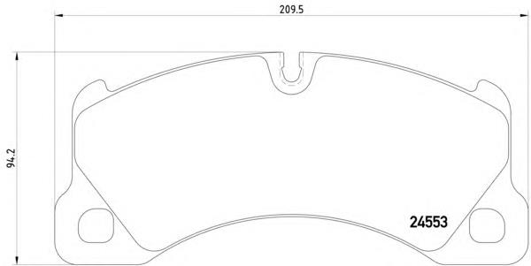 8DB355014151 HELLA pastillas de freno delanteras