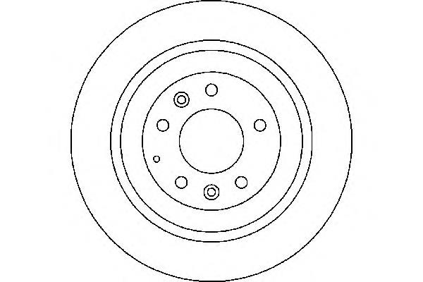 8DD355114501 HELLA disco de freno trasero