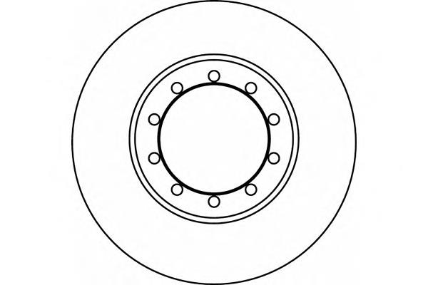 8DD 355 113-291 HELLA disco de freno trasero