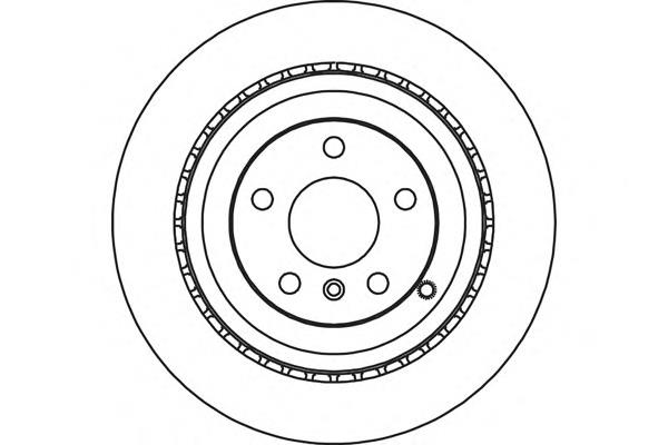 8DD 355 113-231 HELLA disco de freno trasero