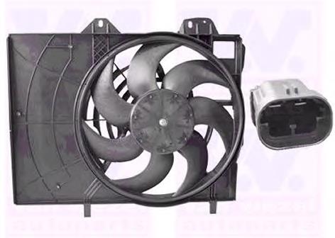 4029748 VAN Wezel ventilador (rodete +motor refrigeración del motor con electromotor completo)