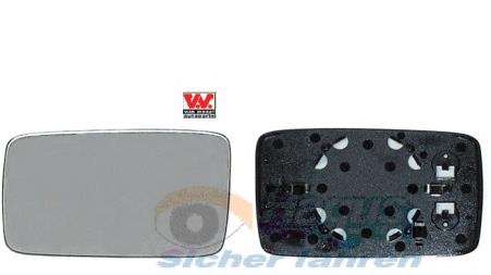 5880833 VAN Wezel cristal de espejo retrovisor exterior izquierdo