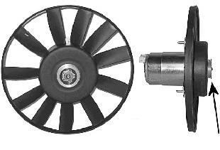 5880745 VAN Wezel motor del ventilador de enfriado