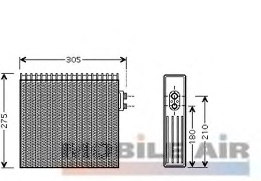  Evaporador, aire acondicionado para Toyota Land Cruiser 