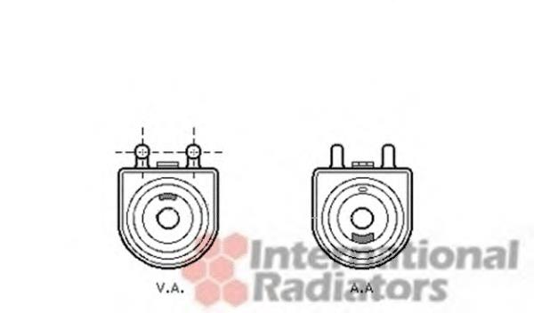  Radiador de aceite para Peugeot 307 3A, 3C