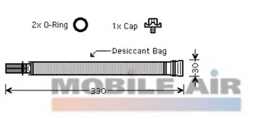 0600D312 VAN Wezel receptor-secador del aire acondicionado