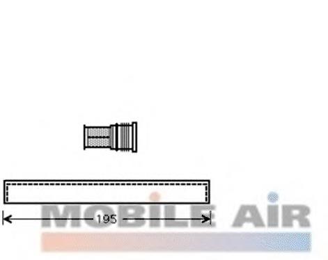 1700D344 VAN Wezel receptor-secador del aire acondicionado