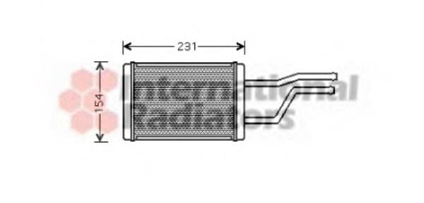 53006326 VAN Wezel radiador de calefacción