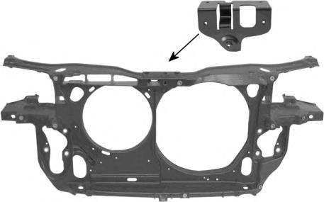 5837677 VAN Wezel soporte de radiador completo