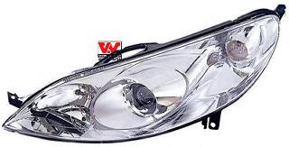  Faro izquierdo para Peugeot 407 6D