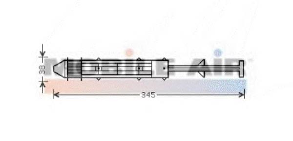 7600D012 VAN Wezel receptor-secador del aire acondicionado