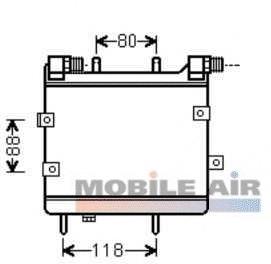 Radiador de aceite 30003534 VAN Wezel