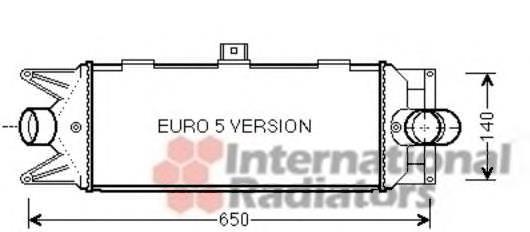  Radiador de aire de admisión para Iveco Daily 4 