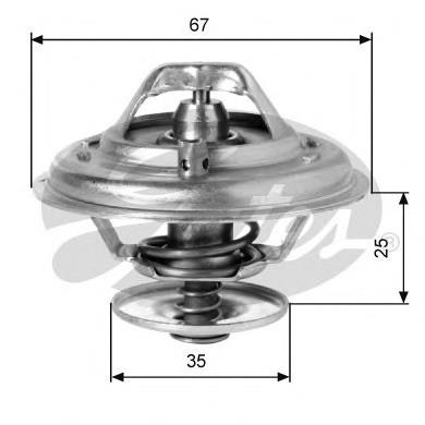 TH14387G1 Gates termostato, refrigerante