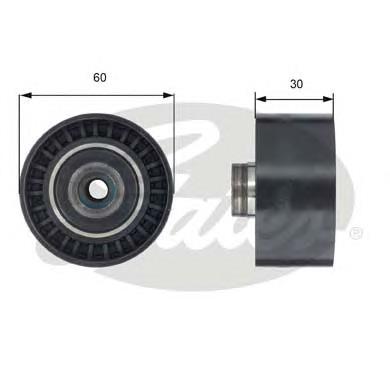 T42191 Gates rodillo intermedio de correa dentada