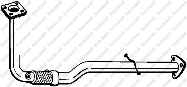 1484006 Ford tubo de admisión del silenciador de escape delantero