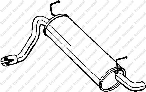 148-199 Bosal silenciador posterior