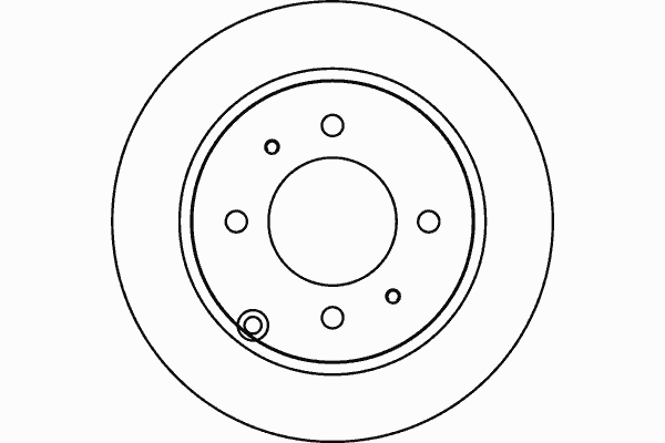 92130900 Textar disco de freno trasero