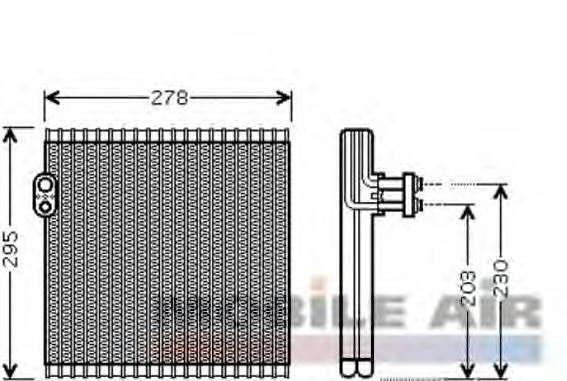  Evaporador, aire acondicionado para Toyota Venza AGV1, GGV1