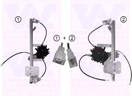 1514261 VAN Wezel mecanismo de elevalunas, puerta delantera izquierda