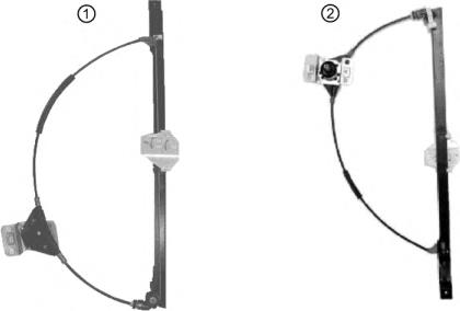 5874232 VAN Wezel mecanismo de elevalunas, puerta delantera derecha