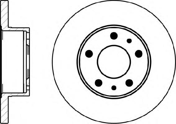 92073703 Textar freno de disco delantero