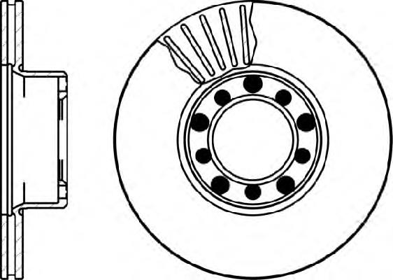 92009800 Textar freno de disco delantero