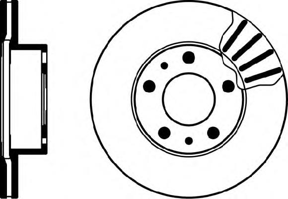 92073803 Textar freno de disco delantero