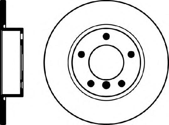 92055500 Textar freno de disco delantero