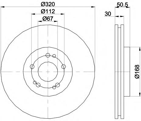 92064100 Textar freno de disco delantero