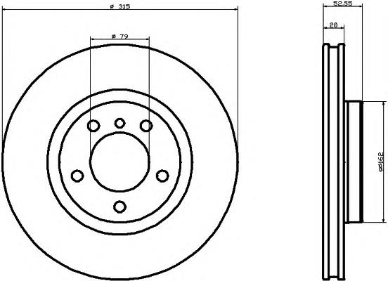 92071203 Textar freno de disco delantero