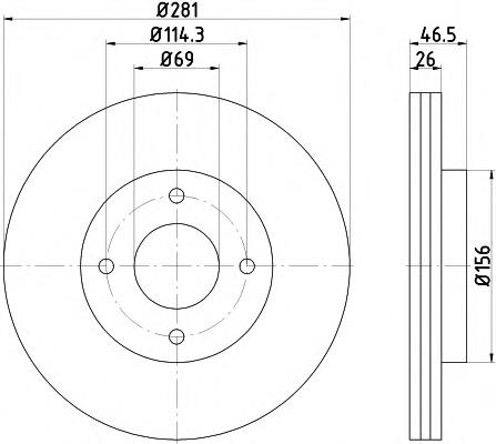 92204400 Textar freno de disco delantero