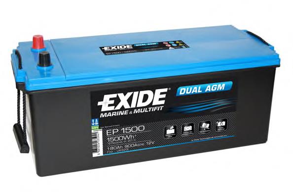 Batería de arranque EP1500 Exide