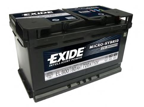 EL800 Exide batería de arranque