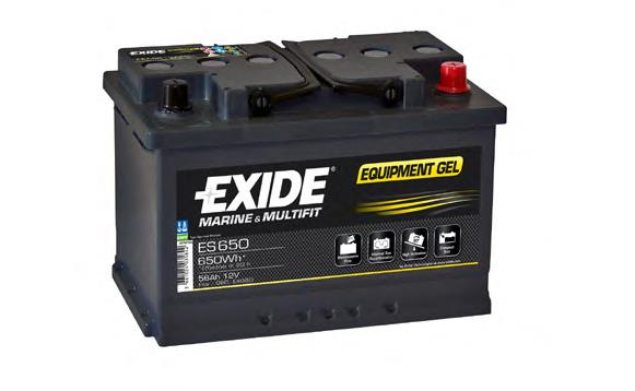 ES650 Exide batería de arranque