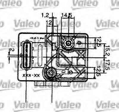 245618 VALEO relé de bujía de precalentamiento