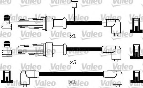 346303 VALEO juego de cables de encendido