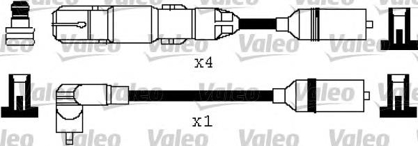 346317 VALEO juego de cables de encendido