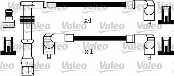 346384 VALEO juego de cables de encendido